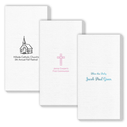 Design Your Own Christian Celebration Deville Guest Towels